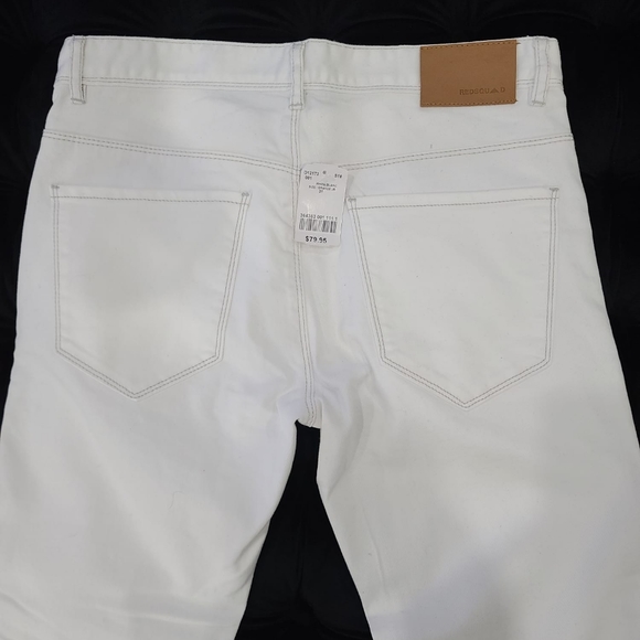Men's white jeans - Picture 3 of 4